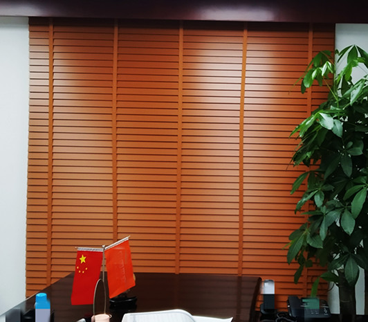北京丰台区科技园区百叶窗帘安装实拍